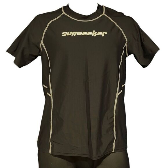 Sunseeker Swim Shirt Rash Guard UV Protection Men’s Small - Picture 1 of 3